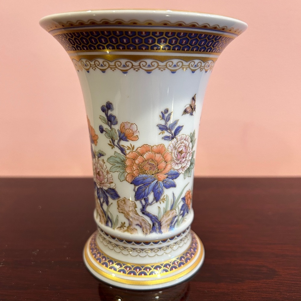 AK Kaiser Germany Duchesse VaseDecorated by Nossek